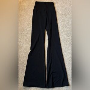 Black Aerie Flared Leggings